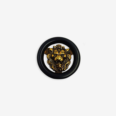 Aggressive Lion Lapel Pin