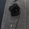 Black Rose Lapel Pin