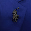 Black Polo Lapel Pin