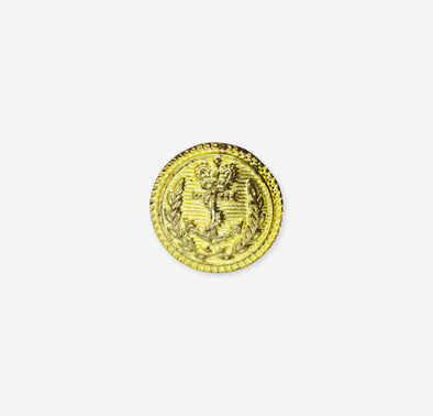 Gold Coin Lapel Pin