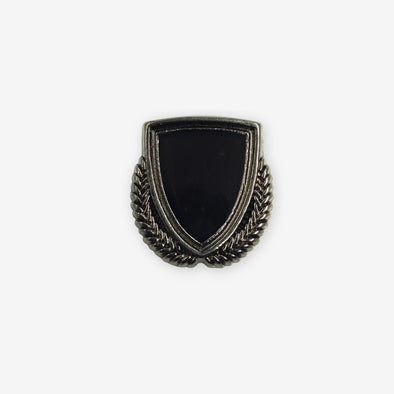 Black & Silver Classic Lapel Pin