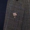 Silver Tree Lapel Pin