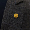 Gold Coin Lapel Pin