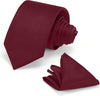 Apple Maroon Tie