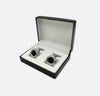 Charcoal Crystal Cufflink