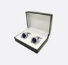 Blue Zircon CuffLink