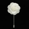 White Rose  Lapel Pin