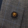 Aggressive Lion Lapel Pin