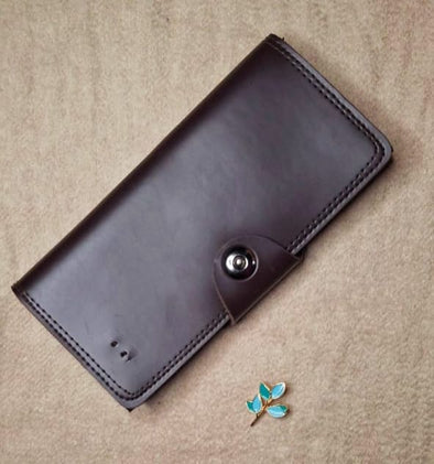 BROWN COARSE WALLET