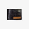 BLACK LEATHER WALLET